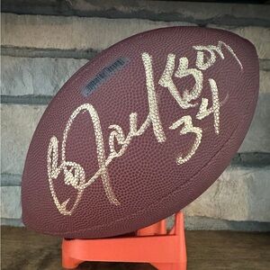 Bo Jackson signed NFL ball
